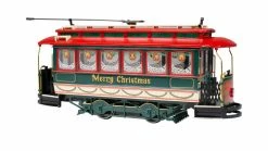 Bachmann 25129 On30 Merry Christmas Closed Street Car