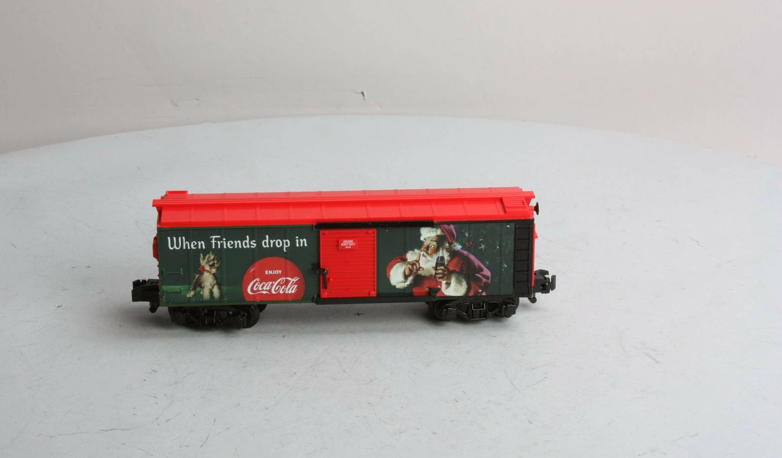 American Flyer 6-48396 S Gauge Coca-Cola Christmas Boxcar 4 American Flyer 6-48396 S Gauge Coca-Cola Christmas Boxcar - Image 2