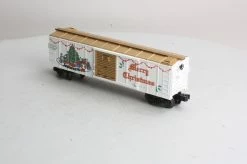 MTH 30-7410 O Gauge 1996 MTH Semi-Scale Boxcar Christmas Car #122596 NIB -Bachmann Store 20130806 150757 C1 Trainz 3563846 01