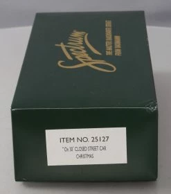 Bachmann 25127 On30 Closed Christmas Street Car -Bachmann Store 20190531 085829 C1 Trainz 4254478 STILL 00