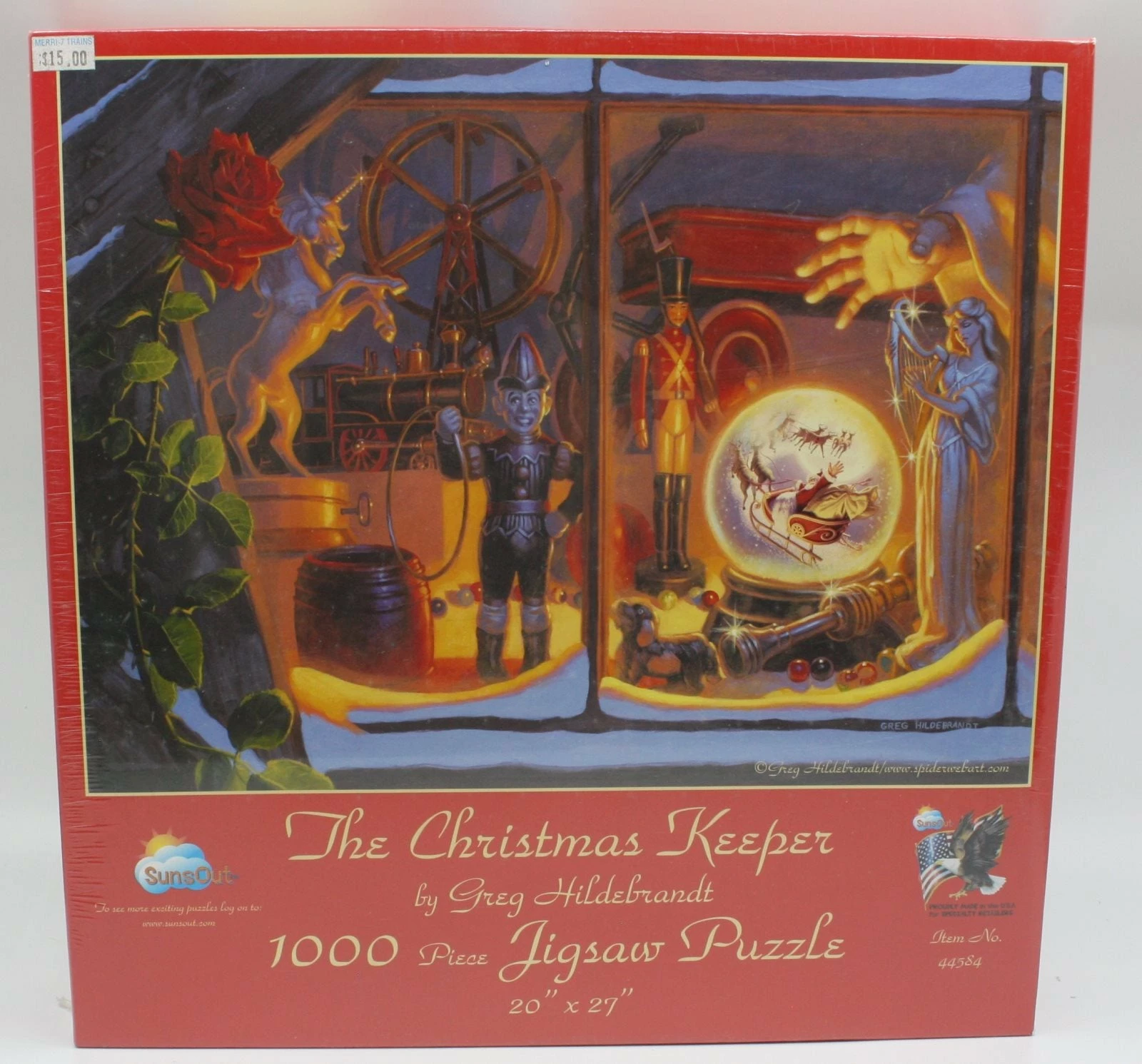 Sunsout 44584 The Christmas Keeper 1000 Piece Jigsaw Puzzle 20" X 27" 2 Sunsout 44584 The Christmas Keeper 1000 Piece Jigsaw Puzzle 20" X 27"