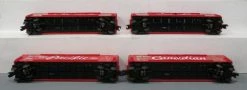 MTH 30-7087 O Candian Pacific Christmas 50' Boxcar W/ LED Lights (Set Of 4) -Bachmann Store 20200818 113349 C3 Trainz 4504375 005