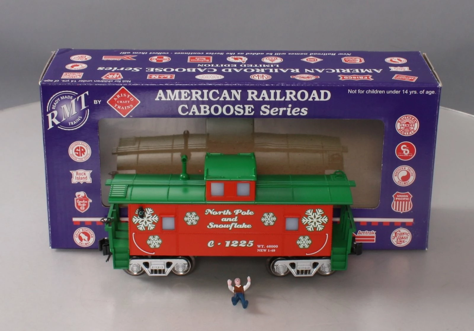 RMT 96950 O Christmas Caboose With Operating Marker Lights 3 RMT 96950 O Christmas Caboose With Operating Marker Lights