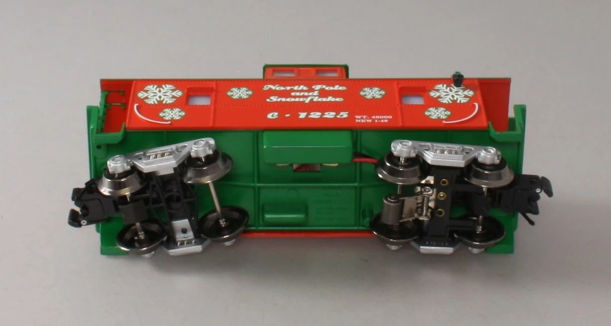 RMT 96950 O Christmas Caboose With Operating Marker Lights 13 RMT 96950 O Christmas Caboose With Operating Marker Lights - Image 11