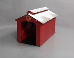 Lionel 1929090 O Lighted Christmas Half-Covered Bridge 19 Lionel 1929090 O Lighted Christmas Half-Covered Bridge -Bachmann Store 20210322 092610 C4 Trainz 4640210 05 58a23c7c 84ba 4775 a4d3 0c1c930bc982