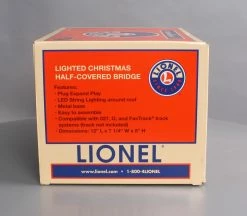 Lionel 1929090 O Lighted Christmas Half-Covered Bridge 22 Lionel 1929090 O Lighted Christmas Half-Covered Bridge -Bachmann Store 20210322 092610 C4 Trainz 4640210 STILL 00 b94a4f47 ba8e 4f27 8b09 2e26ac6eee1f