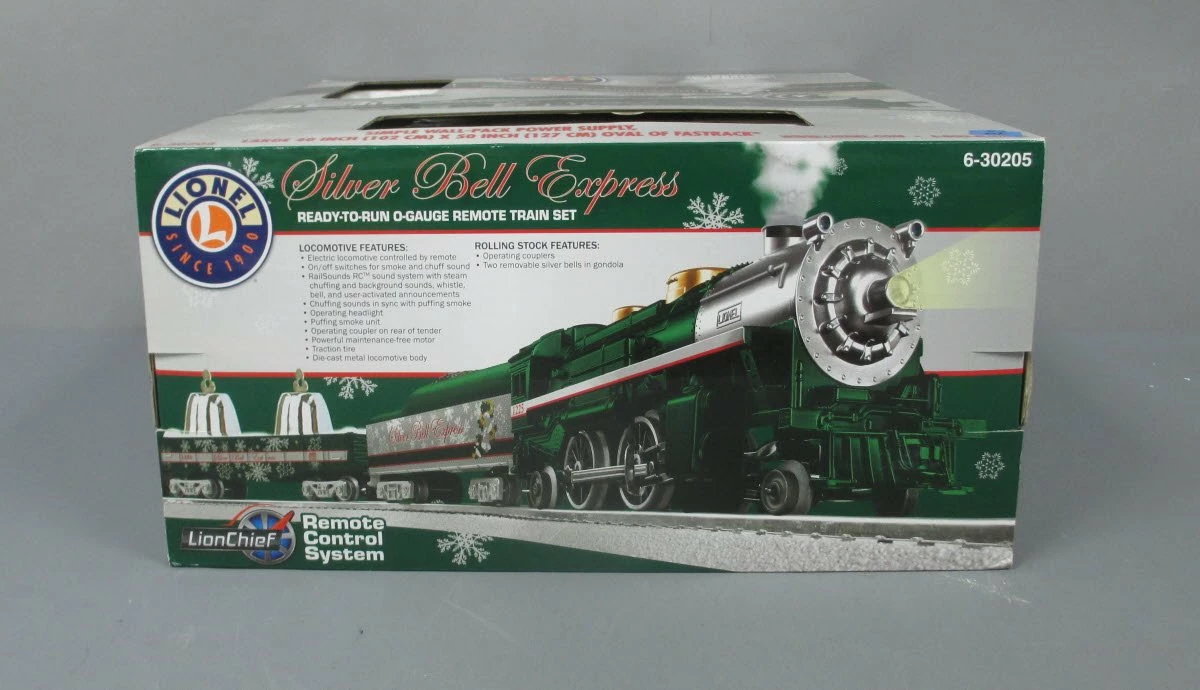 Lionel 6-30205 O Gauge Silver Bells Christmas LionChief Steam Train Set 12 Lionel 6-30205 O Gauge Silver Bells Christmas LionChief Steam Train Set - Image 10