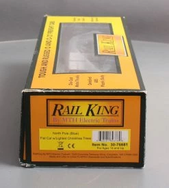 MTH 30-76681 O North Pole Flatcar With Lighted Christmas Trees 27 MTH 30-76681 O North Pole Flatcar With Lighted Christmas Trees -Bachmann Store 20230120 113221 C4 Trainz 5176960 STILL 01