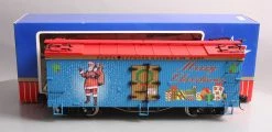 USA Trains R13025 G 2007 Christmas Reefer Car - Metal Wheels LN/Box