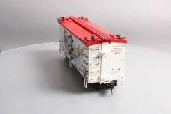 USA Trains R13022 G 2004 Christmas Refrigerator Car - Metals Wheels EX/Box 17 USA Trains R13022 G 2004 Christmas Refrigerator Car - Metals Wheels EX/Box -Bachmann Store 20230323 150019 C4 Trainz 5226208 02