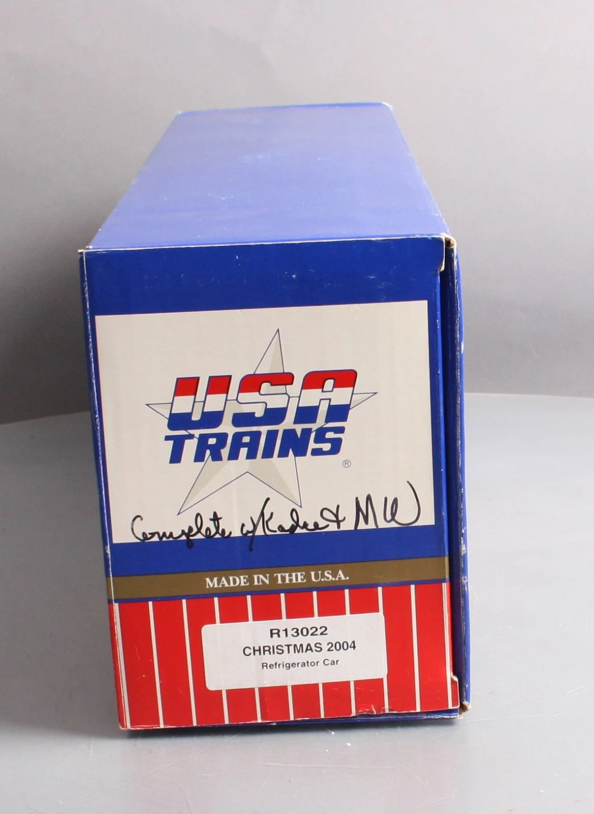 USA Trains R13022 G 2004 Christmas Refrigerator Car - Metals Wheels EX/Box 14 USA Trains R13022 G 2004 Christmas Refrigerator Car - Metals Wheels EX/Box - Image 12