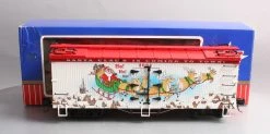 USA Trains R13022 G 2004 Christmas Refrigerator Car - Metals Wheels EX/Box