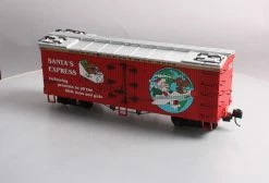 USA Trains R13023 G Santa's Express 2005 Christmas Reefer Car - Metal Wheels EX/Box -Bachmann Store 20230323 150022 C4 Trainz 5226231 05