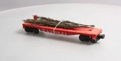 Lionel 6826 Vintage O Flatcar With Christmas Trees -Bachmann Store 20230418 125129 C4 Trainz 5142658 05