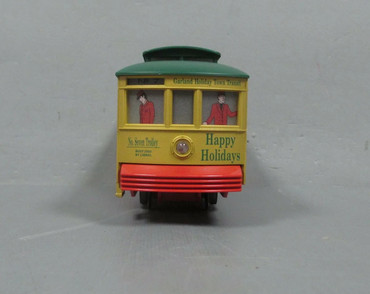 Lionel 6-21945 O Gauge Christmas Trolley EX/Box 6 Lionel 6-21945 O Gauge Christmas Trolley EX/Box - Image 4