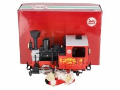 LGB 24211 G Scale Steiff Christmas Steam Locomotive EX/Box