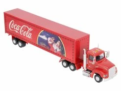 Atlas 820017 O 1:43 Tractor W/Lighted Christmas Semi Trailer Assembled Coca-Cola LN/Box -Bachmann Store 20230606 084729 C5 Trainz 5278046 09