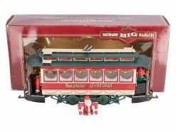 Bachmann 93940 G Scale Illuminated Christmas Street Car/Box