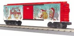 MTH 30-71058 O Christmas 40' Boxcar #2021