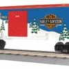 MTH 30-74599 Harley-Davidson Christmas Box Car 1 MTH 30-74599 Harley-Davidson Christmas Box Car -Bachmann Store 30 74599