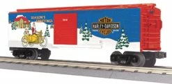 MTH 30-74599 Harley-Davidson Christmas Box Car