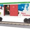 MTH 30-79261 Christmas Operating Box Car W/Signal Man -Bachmann Store 3206724
