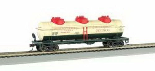 Bachmann 17148 HO Christmas Eggnog 40' 3-Dome Tank Car 3 Bachmann 17148 HO Christmas Eggnog 40' 3-Dome Tank Car