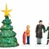 Lionel 6-37852 O Christmas People With Snowman And Christmas Tree (Set Of 6) 2 Lionel 6-37852 O Christmas People With Snowman And Christmas Tree (Set Of 6) -Bachmann Store 3466632
