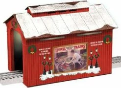 Lionel 6-37184 O Christmas Half Covered Bridge