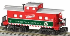 American Flyer 6-49062 S Gauge Christmas Reindeer Route Caboose