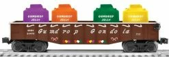 Lionel 6-30219 Christmas Gingerbread Junction Docksider O Gauge Steam Train Set 9 Lionel 6-30219 Christmas Gingerbread Junction Docksider O Gauge Steam Train Set -Bachmann Store 3558205