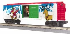 MTH 30-79430 O-27 Operating Box W/Santa, Christmas