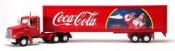 Atlas 820017 O 1:43 Tractor W/Lighted Christmas Semi Trailer Assembled Coca-Cola