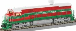 American Flyer 6-48195 S Scale Christmas U33C Diesel/Legacy