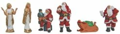 Walthers 949-6031 HO Christmas Figures (Set Of 6)