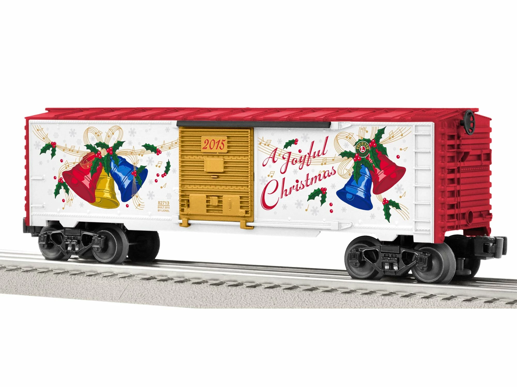 Lionel 6-82713 O 2015 Christmas Steel 3-Rail Boxcar W/Christmas Music 3 Lionel 6-82713 O 2015 Christmas Steel 3-Rail Boxcar W/Christmas Music