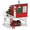 Lionel 6-82745 O Christmas Cocoa Barrel Shed W/Light Kit -Bachmann Store 3870819