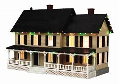 MTH 30-90519 O Country House W/ Operating Christmas Lights