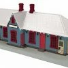 MTH 30-90525 O North Pole Country Passenger Station W/Operating Christmas Lights