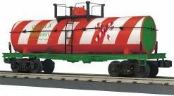 MTH 30-73520 O Christmas Smoking Tank Car #Peppermint