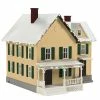 MTH 30-90547 O #6 Farm House With Operating Christmas Lights -Bachmann Store 4154400