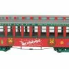 Bachmann 26206 On30 Christmas Coach/Observation Car Wih Lighted Interior -Bachmann Store 4354271