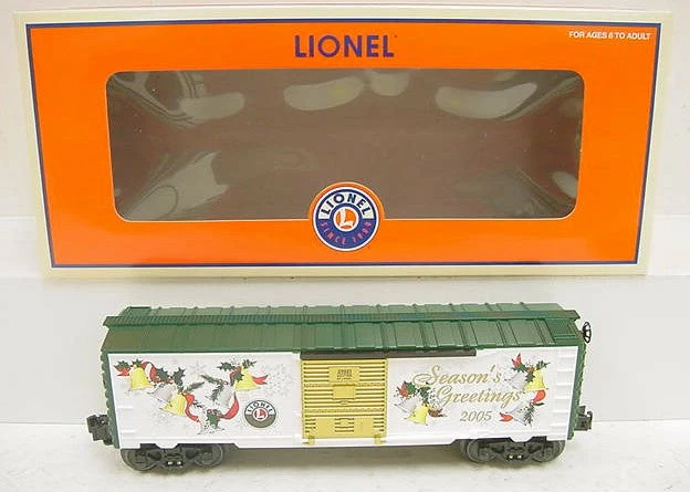 Lionel 6-29931 2005 Christmas Boxcar LN/Box 3 Lionel 6-29931 2005 Christmas Boxcar LN/Box