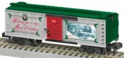 American Flyer 6-48833 S Scale 2013 Christmas Boxcar