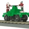 MTH 30-5183 O Christmas RailKing Operating Hand Car -Bachmann Store 4579980