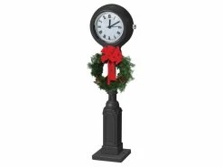 Lionel 6-37968 O LRRC Christmas Clock Tower W/ Wreath