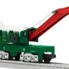 Lionel 6-82000 O Gauge Pennsy Christmas Crane Car