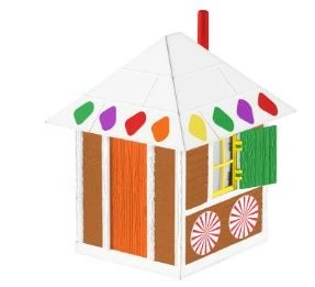 Lionel 6-2708 Christmas Gingerbread Shanty 3 Lionel 6-2708 Christmas Gingerbread Shanty