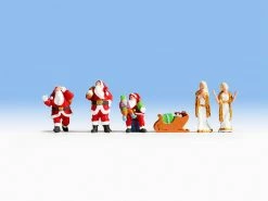 Noch 15920 HO Christmas Figures Figures (Set Of 6)