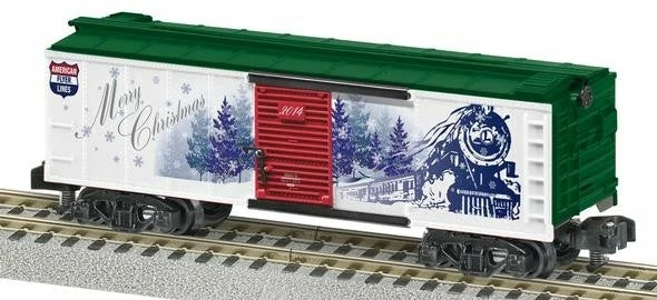 American Flyer 6-48874 S Gauge 2014 Christmas Boxcar 3 American Flyer 6-48874 S Gauge 2014 Christmas Boxcar